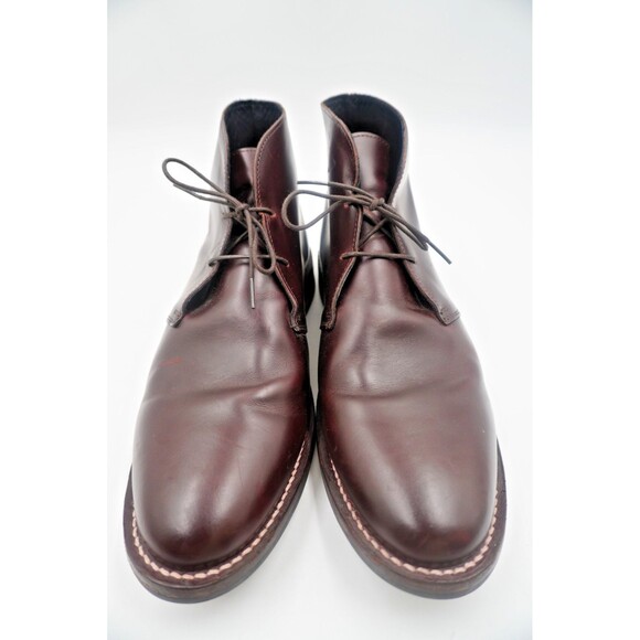 Thursday Boot Co. Men's Scout Chukka Brown Leather Ankle Handmade Boots Size 12 - Picture 2 of 8